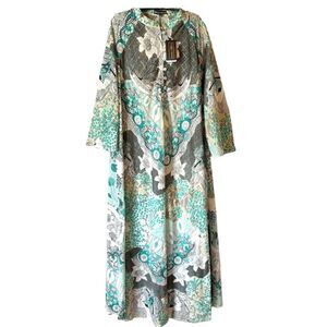 Dawson + Hellmann Absinthe Fairy Fairycore Print Kaftan
